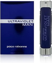 Paco Rabanne Ultraviolet - perfume for men, 100 ml - EDT Spray-multicolor