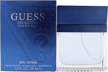 GUESS Seductive Blue Edt For Men, 100 ml, Blue