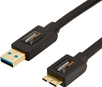 Usb 3.0 Charger Cable A Male To Micro B - 3 Feet (0.9 Meters) Black
