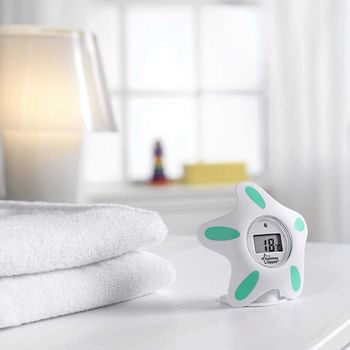 Tommee Tippee Closer to Nature Bath and Room Thermometer, White