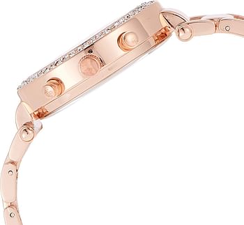 U.S. Polo Assn. USC40170 Women Quartz Rose Gold-Toned Dress Watch Rose Gold/39 millimeters