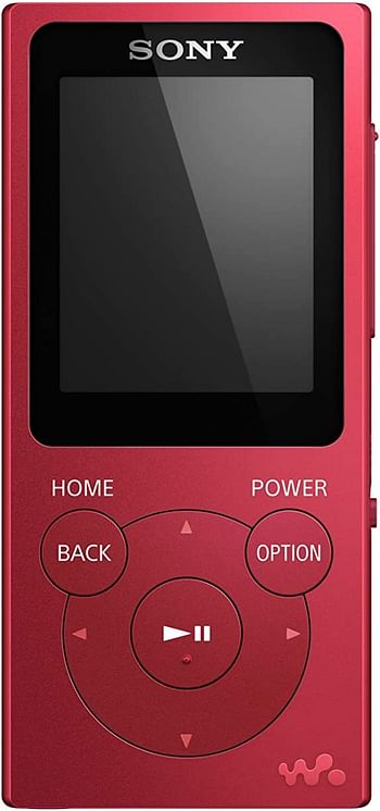 Sony Walkman Digital Media Player Nw-E394/Rc - Red