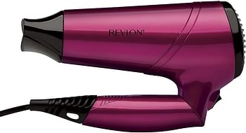 GHD Revlon RVDR5229 Hair Dryer, Frizz Fighter, 2200 Watts, 2 speed and 3 heat setting, folding handle. Cool shot button Pink
