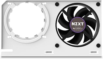 NZXT Kraken G12 - مجموعة تثبيت وحدة معالجة الرسومات الجرافيكية لسلسلة Kraken X AIO - تبريد وحدة معالجة الرسومات الجرافيكية المحسنة - توافق AMD وNVIDIA GPU - تبريد نشط لـ VRM، أبيض
