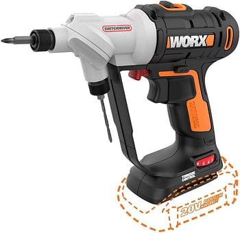 Worx WX176L.9 20V Power Share Switchdriver 2-in-1 Cordless Drill & Driver (Tool Only) Multicolor