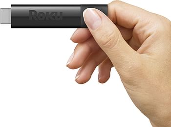 Roku Streaming Stick plus 4K HDR HD streaming player with 4x the wireless range & voice remote with TV power and volume, 3810R