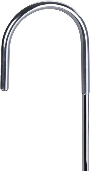 WENKO, Thermostat Shower Caddy Hanger Milo, Stainless Steel, Home Bathroom Hook-On Organization Rack, Rust-Resistant, No Drilling, 25x36x14cm, Shiny