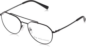 AX Armani Exchange Men's Ax1029 Metal Aviator Prescription Eyeglass Frames