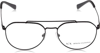 AX Armani Exchange Men's Ax1029 Metal Aviator Prescription Eyeglass Frames