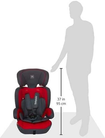 Babyauto - Konar Car Seat Group 123 - Red and Black