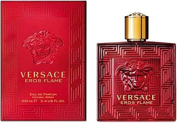 Versace Eros Flame by Versace for Men - Eau de Parfum, 100ml