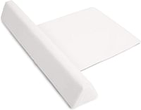 Soft & Secure Bedrail Bumper- WHITE-1 set (109.2 x 17.8 x 14 centimeters)
