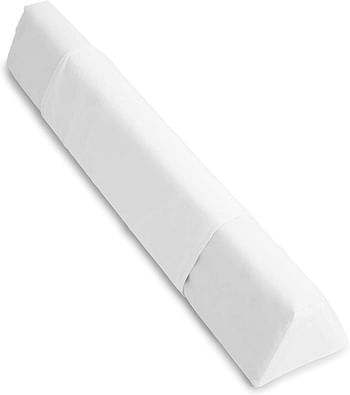 Soft & Secure Bedrail Bumper- WHITE-1 set (109.2 x 17.8 x 14 centimeters)