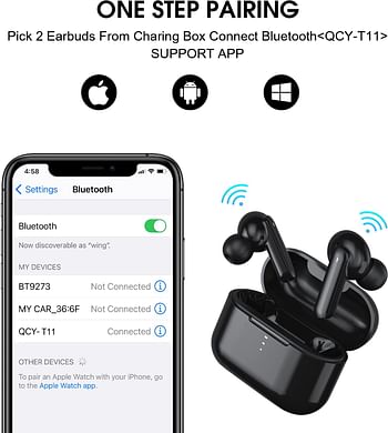QCY T11 Wireless - Black