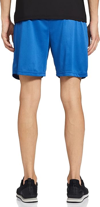 Amazn Brand - Symactive Men's Sports Regular Polyester Shorts/nautical blue + black/M
