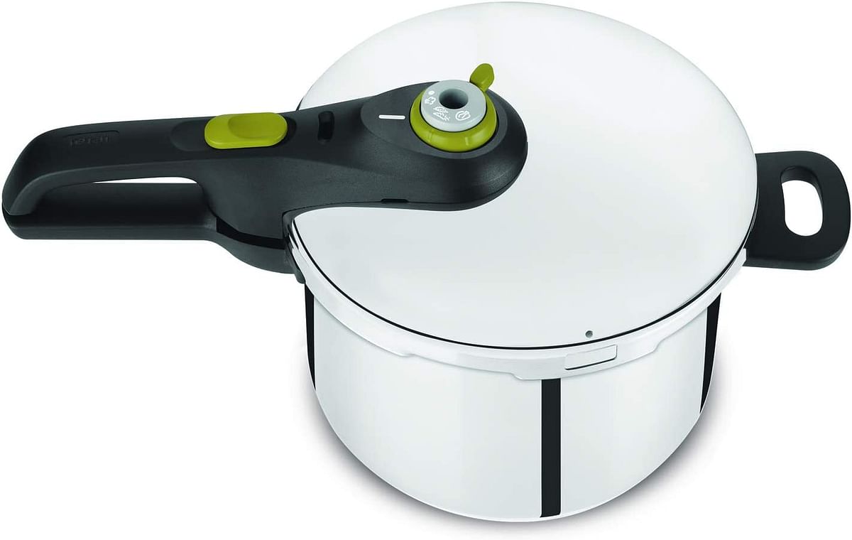 Tefal Secure 5 Neo Presure Cooker, 6 Litre, Stainless Steel, P2530752, Silver