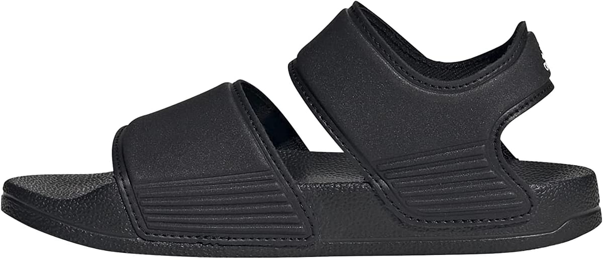 adidas ADILETTE SANDAL K Unisex-Kids Shoes/CBLACK-FTWWHT-CBLACK/30 EU