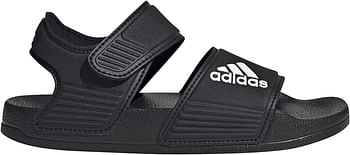 adidas ADILETTE SANDAL K Unisex-Kids Shoes/CBLACK-FTWWHT-CBLACK/30 EU