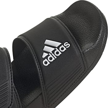 adidas ADILETTE SANDAL K Unisex-Kids Shoes/CBLACK-FTWWHT-CBLACK/30 EU