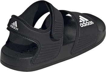 adidas ADILETTE SANDAL K Unisex-Kids Shoes/CBLACK-FTWWHT-CBLACK/30 EU