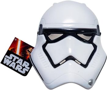 Rubies Lucas st-32529 VII Star Wars Storm Trooper Mask One Size, White/Black