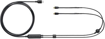 Shure RMCE Remote And Lightning Cable For SE Earphones, /SE215 Lightning Cable Black/SE215 Lightning Cable Black/One size