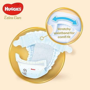 Huggies Extra Care Size 5, Jumbo Pack, (12-22 kg) 60 Diapers/Multi color/Size 5