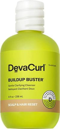 DevaCurl Buildup Buster Gentle Clarifying Cleanser, Green Oasis, 8 fl. oz./Multicolor