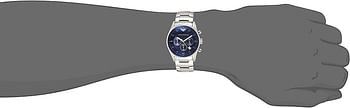 Emporio Armani For Men - Analog Stainless Steel Band Watch - Ar5860, Silver Band