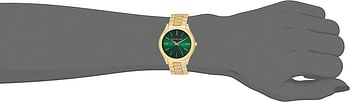 Michael Kors Womens Quartz Watch, Analog Display and Stainless Steel Strap MK3435/Analog/Gold