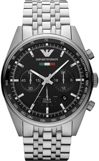 Emporio Armani AR5983 - Wristwatch Men's, Stainless Steel Strap Silver 24mm