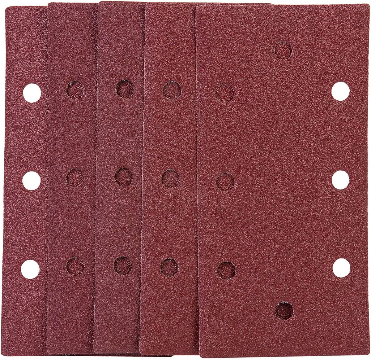 Ford Tools Sanding Paper for Wood and Metal Polishing, 93 x 185, Fpta-11-0022 /Maroon/93 x 185