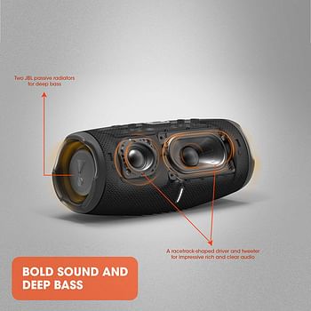 JBL Charge 5 Portable Speaker, Built-In Powerbank, Powerful JBL Pro Sound, Dual Bass Radiators, 20H of Battery, IP67 Waterproof and Dustproof, Wireless Streaming, Dual Connect - Gray, JBLCHARGE5GRY