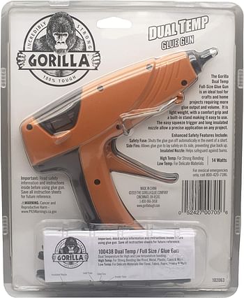 Gorilla Glue Full Size Hot Glue Gun