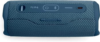 JBL Flip 6 Portable IP67 Waterproof Speaker with Bold JBL Original Pro Sound, 2-Way Speaker, Powerful Sound and Deep Bass, 12 Hours Battery, Safe USB-C Charging Protection - Black, JBLFLIP6BLK