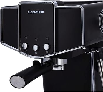 Olsenmark Espressos Coffee Machine/Silver/Black OMCM2442