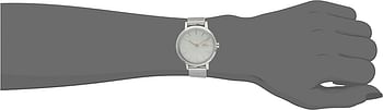 Lacoste Women's Grey Mother Of Pearl Dial Stainless Steel Watch - 2001121/Analog/Silver