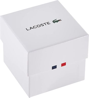 Lacoste Women's Grey Mother Of Pearl Dial Stainless Steel Watch - 2001121/Analog/Silver