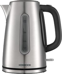 KENWOOD Stainless Steel Kettle 1.7L Cordless Electric Kettle 2200W with Auto Shut-Off & Removable Mesh Filter ZJM10.000SS Silver/Black 2200W