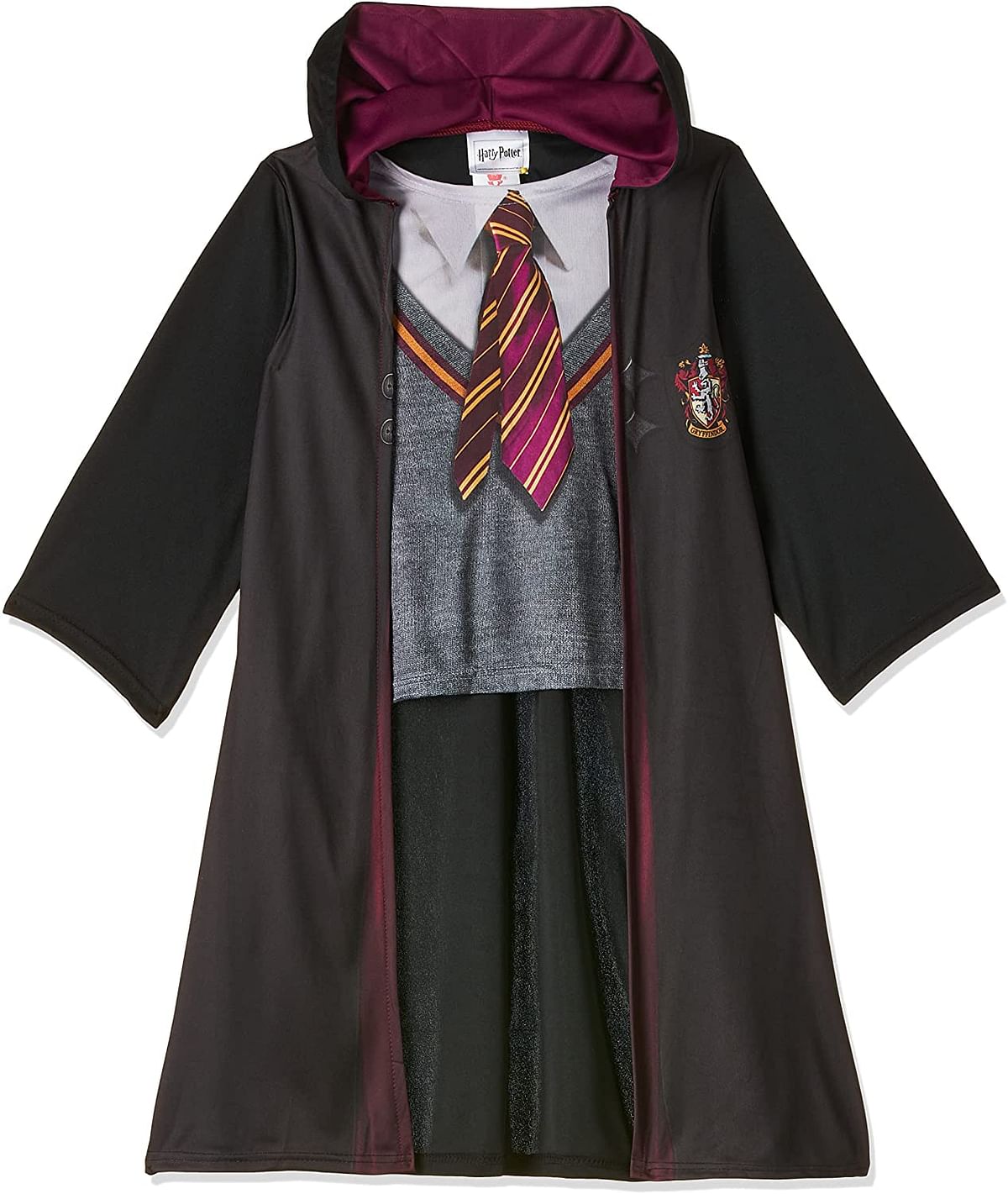 Harry Potter Robe Kids Costume 3 Year Multi Color