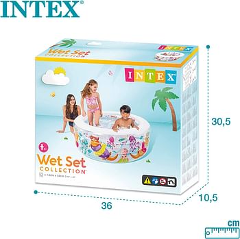 Intex 58480 Inflatable Aquarium Swimming Pool