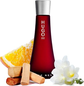 Hugo Boss Deep Red Eau De Parfum for Women, 90 ml
