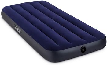 Intex Dura-Beam Standard Fiber-Tech Technology Airbed, Blue, 64757 Medium/Blue