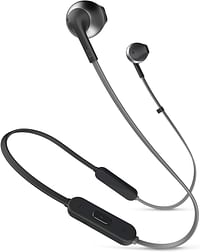 JBL T205Bt Wireless In-Ear Headphones - Black