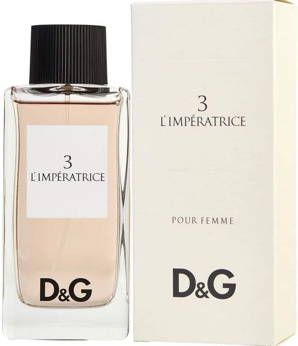 Dolce and Gabbana 3 L'Imperatrice Eau de Toilette for Women, 100 ml/100 ml/Rose Gold