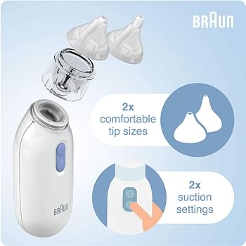 Braun Electric Nasal Aspirator 1, BNA100EU, White/one size