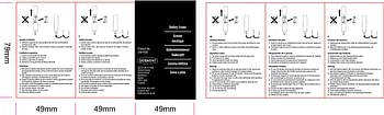 BATTERY ERASER W/REFILLS Black 20.3 x 2.1 x 7.9 centimeters