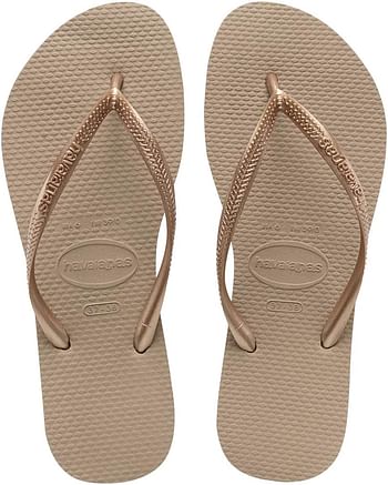 Havaianas Brazil Slim sliper Women's Slipper Rose Gold/39-40 EU