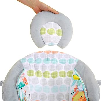 Bright Starts Whimsical Wild™ - Cradling Bouncer, Piece of 1 Whimsical Wild  Whimsical Wild