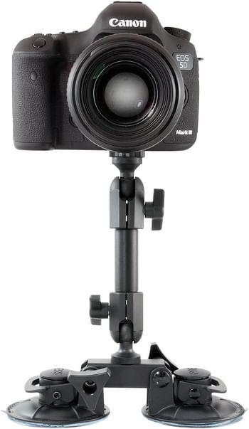 Delkin-DDMOUNT-SUCTION Fat Gecko Camera and Camcorder Mount